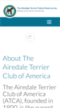 Mobile Screenshot of airedale.org